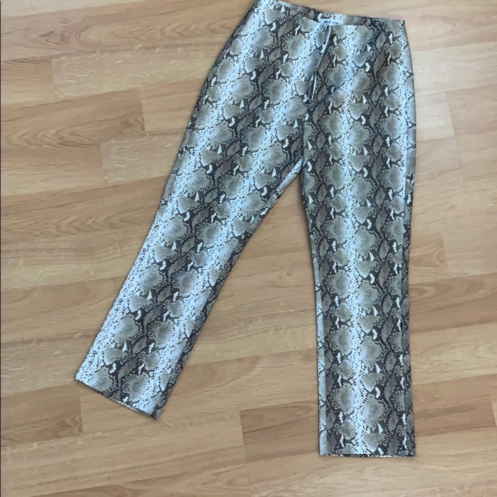 WILD HONEY | Snakeskin Pants
